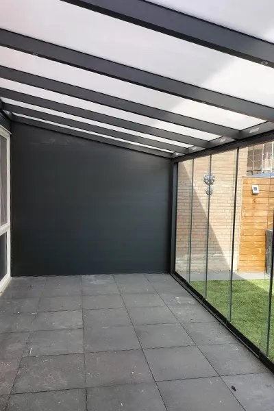Veranda AluminiumGlas Professionele Plaatsing inBelgië, Tuin en Terras, Ophalen of Verzenden, Nieuw, Veranda