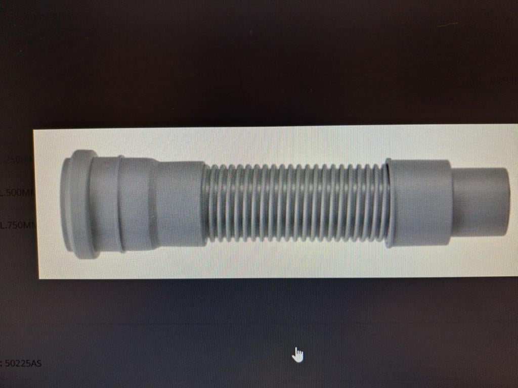 Airfit flexibele afvoerbuis 50mm, Doe-het-zelf en Bouw, Buizen en Afvoer, Ophalen