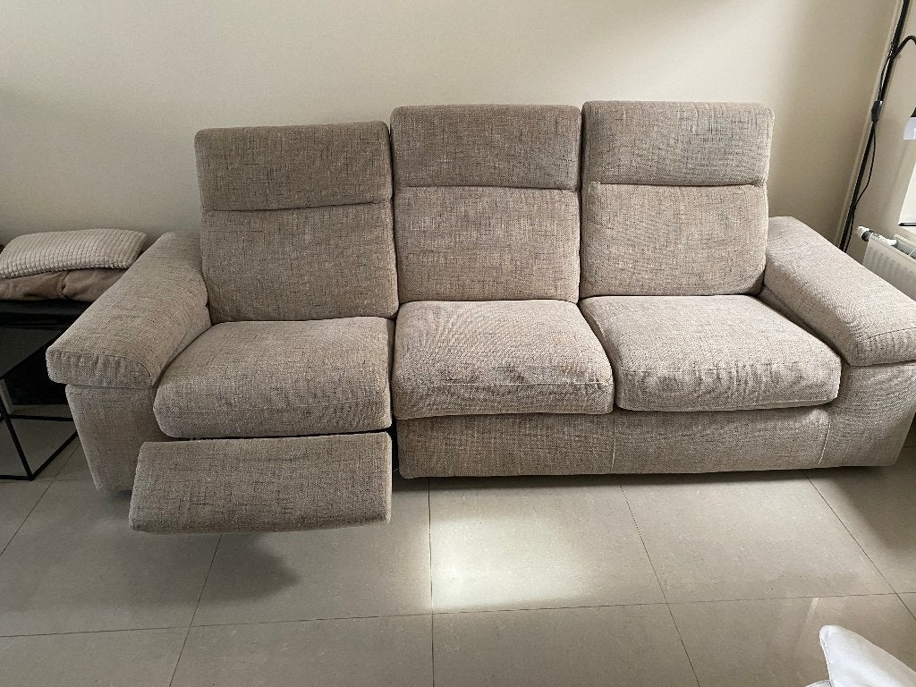zetel, Ophalen, Gebruikt, Driepersoons, 75 tot 100 cm