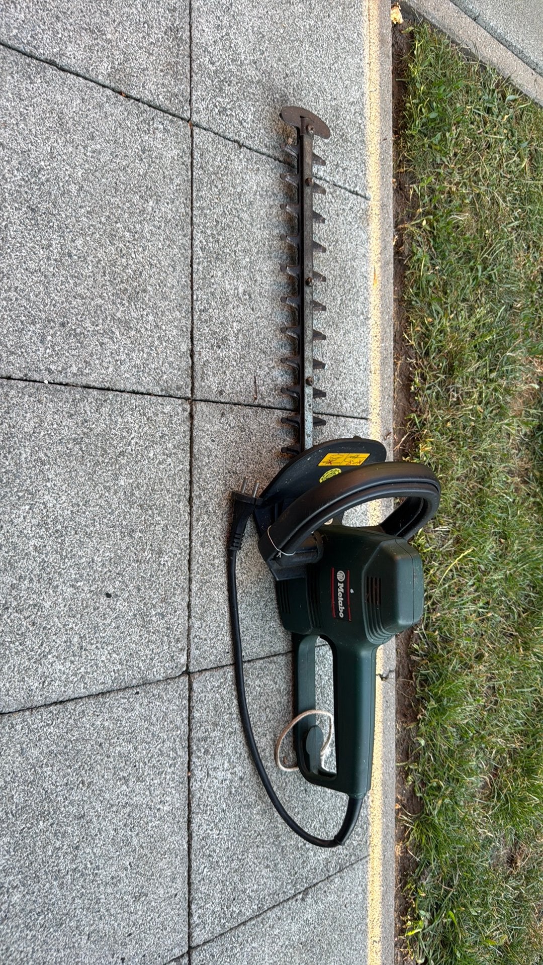 elektrische heggenschaar, Ophalen, Gebruikt, Elektrisch