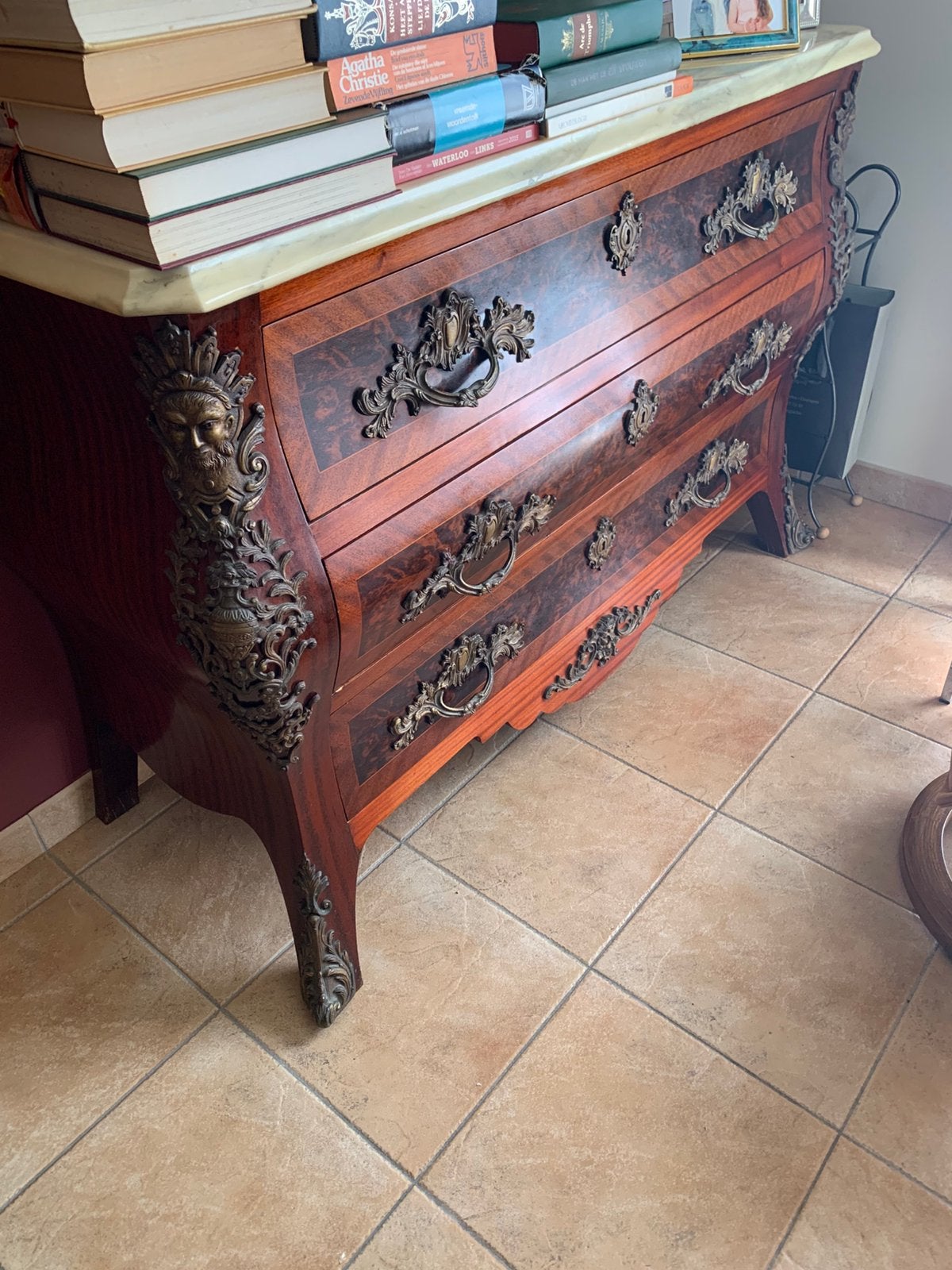 Commode marmeren blad perfekte staat, Antiek en Kunst, Ophalen