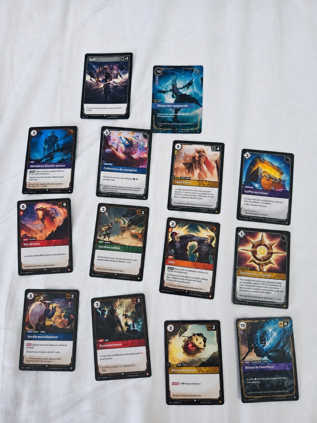 Lot de 14 cartes League of Legends – Cartes à collectionner, Ophalen of Verzenden