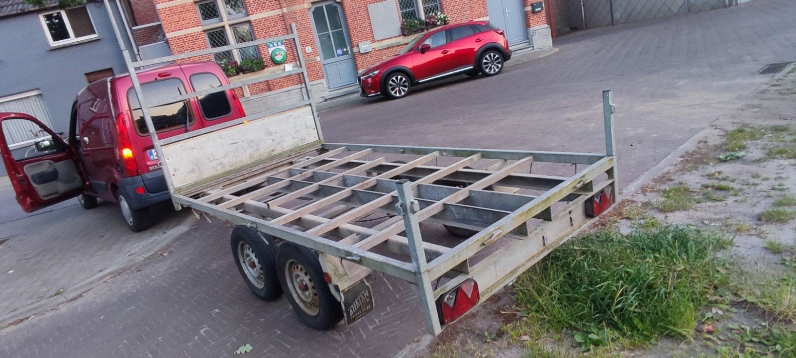 dubbel asser voor opmaak, Ophalen, Gebruikt