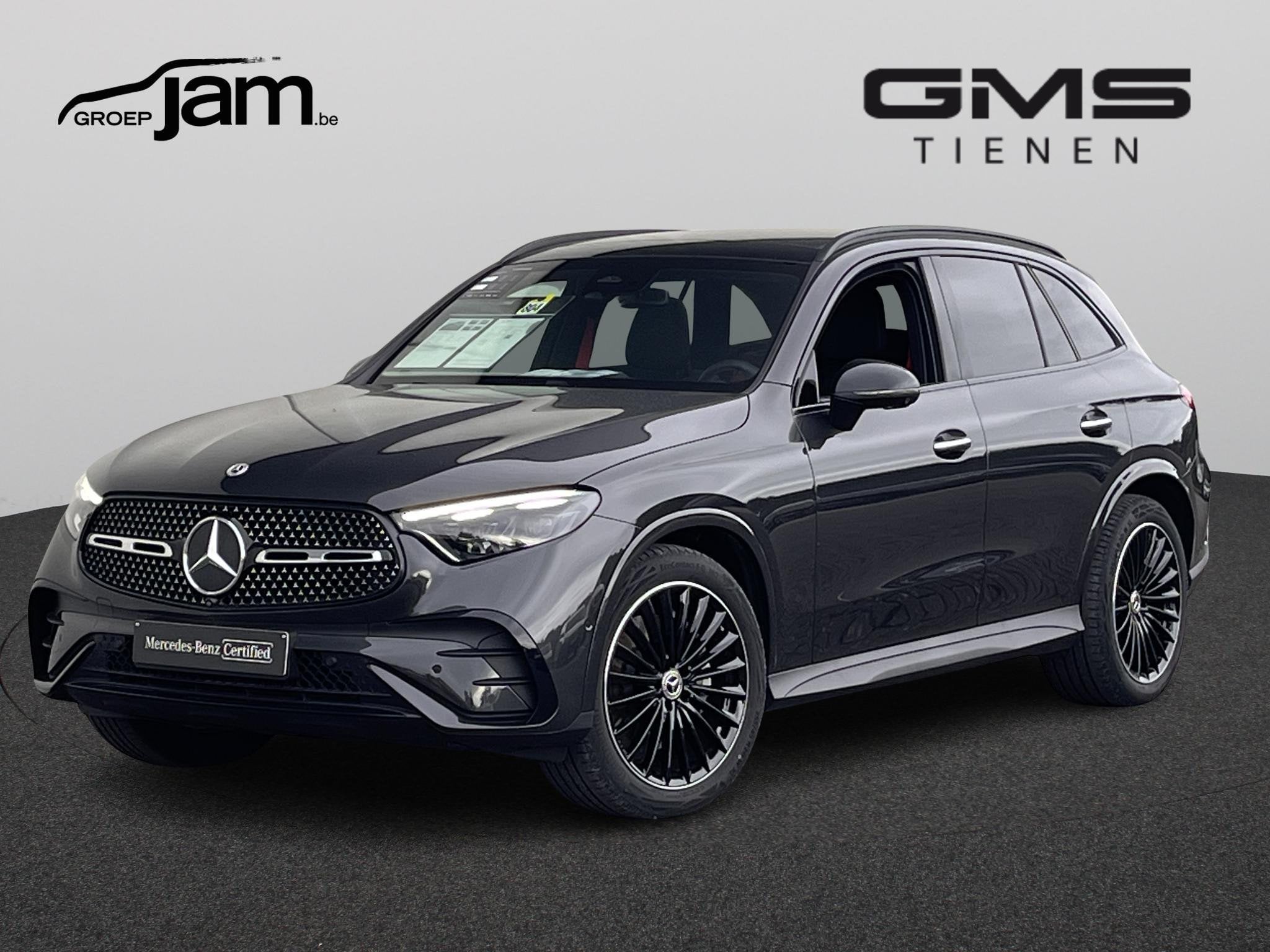 Mercedes-Benz GLC 300 4MATIC AMG/Pano/Trekhaak, Autos, Argent ou Gris, Entreprise, Noir, 5 portes