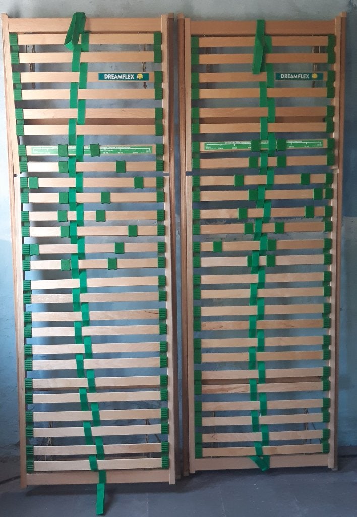 Lattenbodems, 140 cm, Enlèvement, Utilisé, Sommier