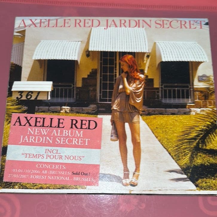 CD+RECUEIL D CHANSONSPARFAIT ÉTAT AXELLE RED/JARDIN SECRET !, Enlèvement ou Envoi, Comme neuf