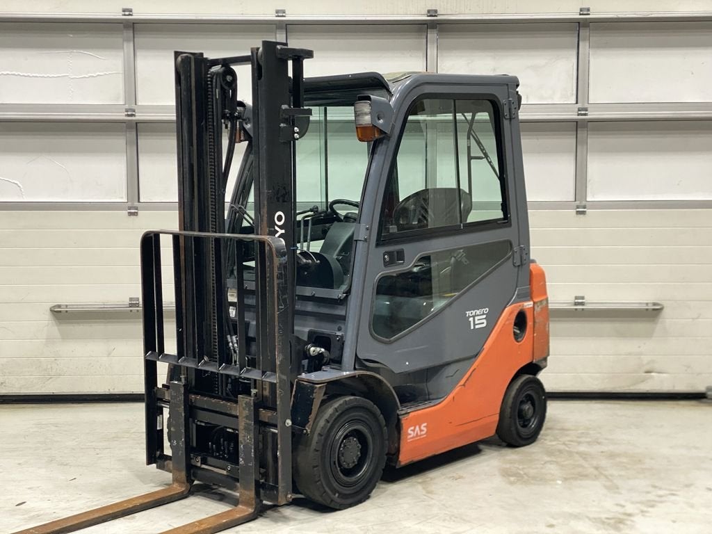 TOYOTA 02-8FDF15, 1000 tot 2000 kg, Diesel, Heftruck, TOYOTA