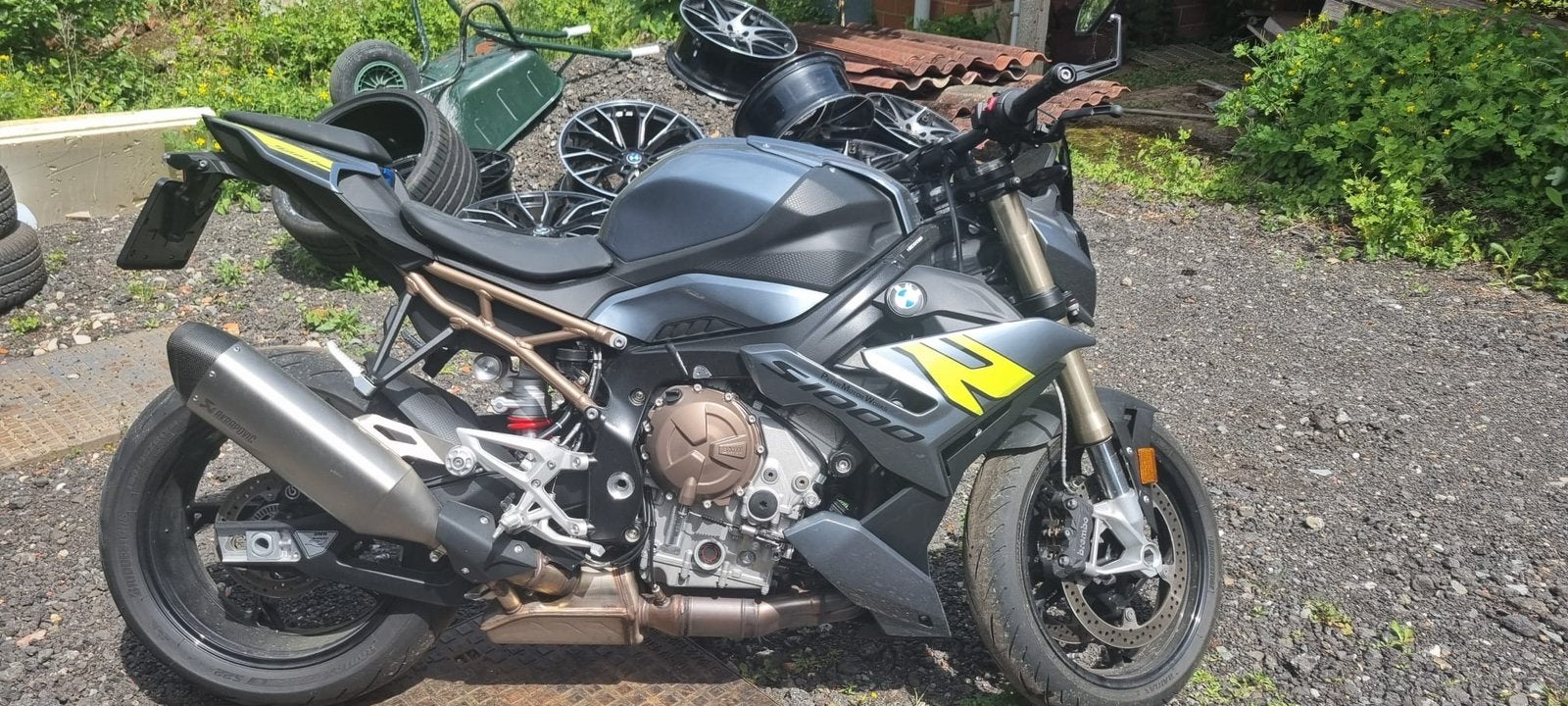 Bmw motor, Ophalen, Zo goed als nieuw