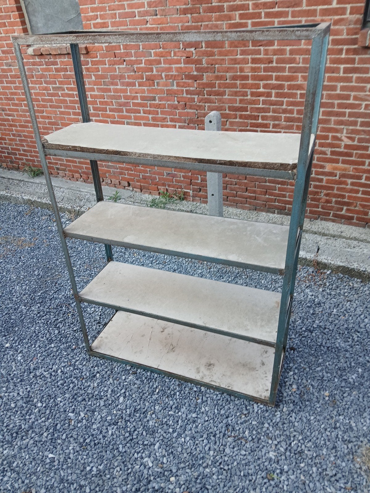 metalen rek 4 leggers, Enlèvement