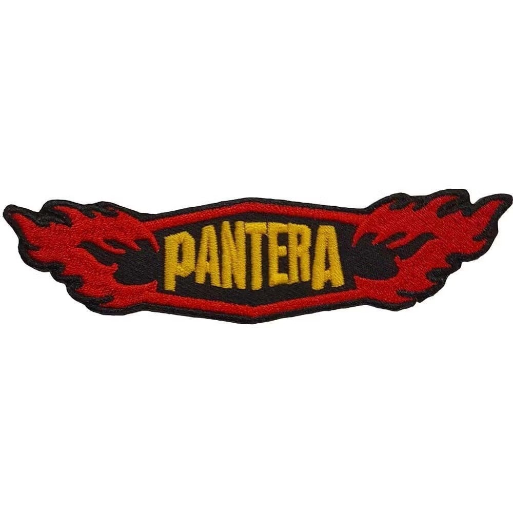 Pantera - Flames - Patch officiële merchandise, Enlèvement ou Envoi, Neuf