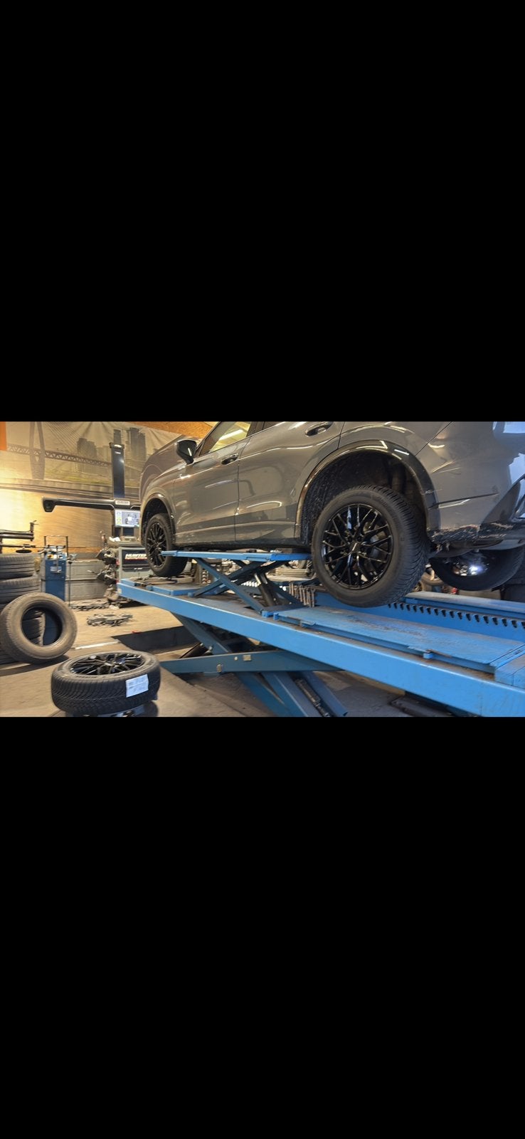 Pneu hiver + jante 5x112 pour tiguan, Enlèvement, Comme neuf