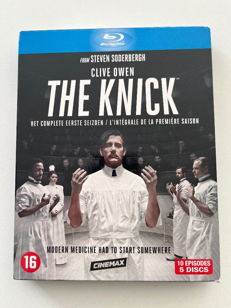 The Knick - Het Complete Eerste Seizoen op Blu-ray, CD & DVD, Série, Enlèvement ou Envoi, Néerlandais, TV & Séries télévisées
