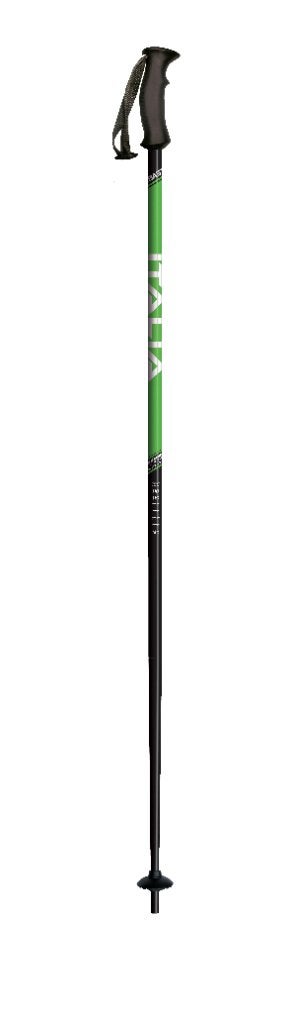 Bâtons de ski ITALBASTONI ITALIA SR GREEN 135 cm (NOUVEAUX), Neuf, Autres marques, Carving, Bâtons