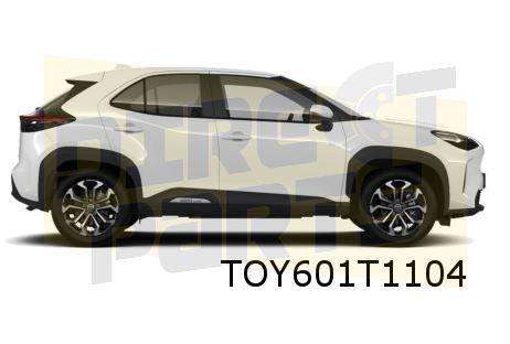 Toyota Yaris Cross (8/21-) (MXP) Achterportier Rechts Origin, Auto-onderdelen, -, -, Nieuw, Toyota