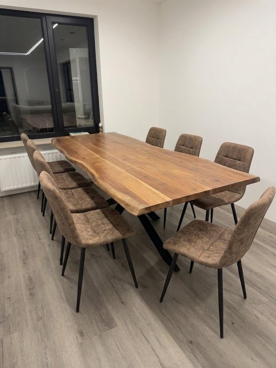 Comfortabele leren eetkamerstoelen – modern & veelzijdig, Ophalen of Verzenden, Leer