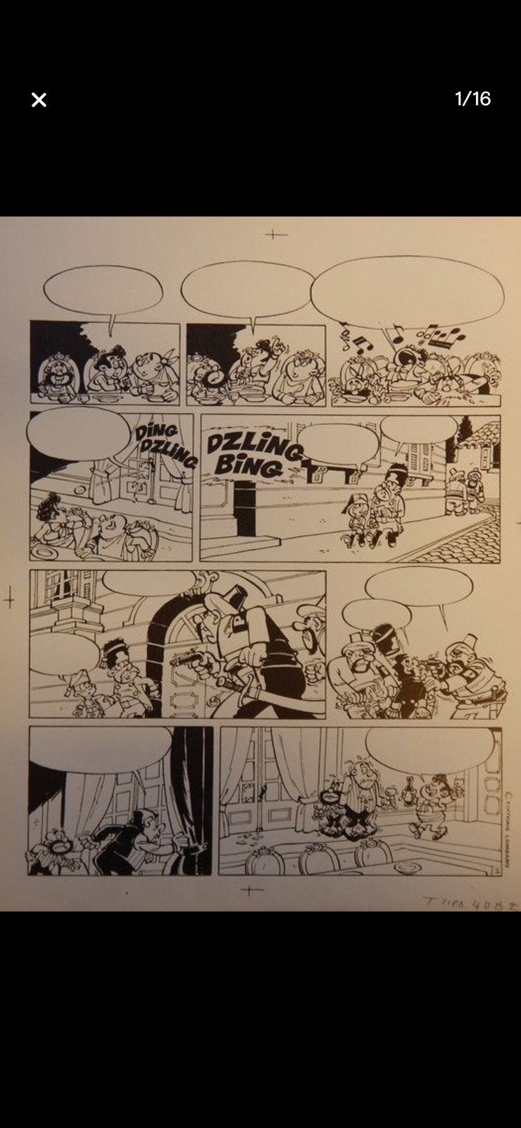 Rataplan proefdruk 1967, Collections, Enlèvement ou Envoi, Autres personnages, Comme neuf, Image, Affiche ou Autocollant