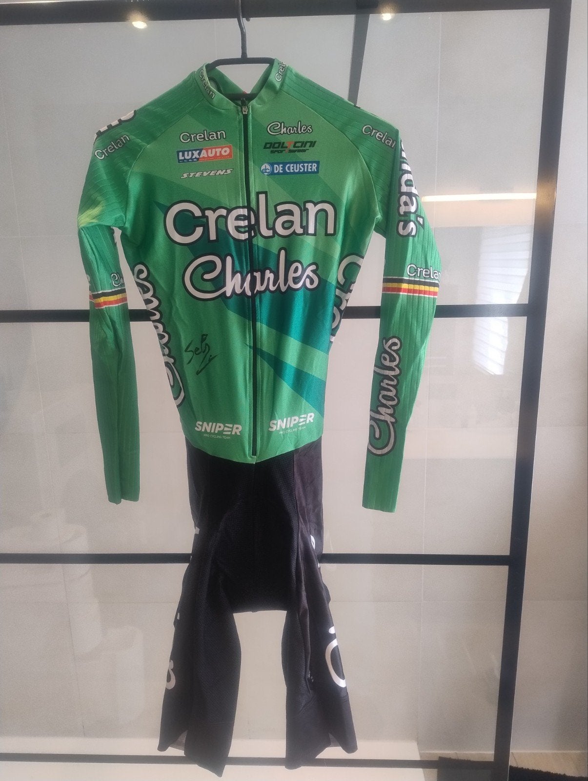 gesigneerd wielerpak Sels, Fietsen en Brommers, S, Nieuw, Ophalen of Verzenden, Doltcini