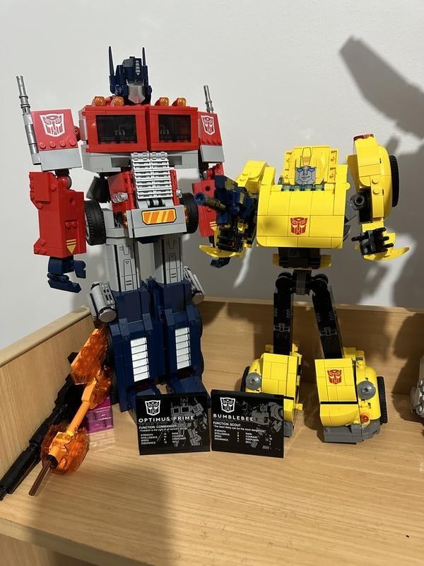 Lego transformer sets
LEGO 10302 Optimus prime
Met doos (min, Ophalen, Lego