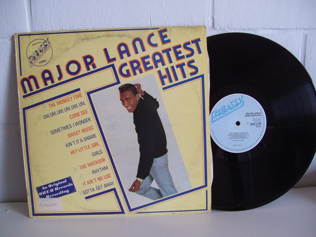 MAJOR LANCE  greatest hits, Cd's en Dvd's, Vinyl | R&B en Soul, LP, Gebruikt, Originele persing, Ophalen of Verzenden