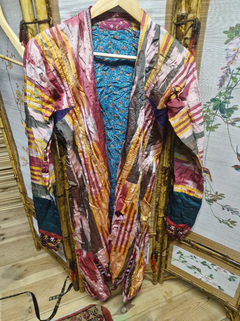 Uzbeekse kaftan, Kleding | Dames, Ophalen of Verzenden, Gedragen