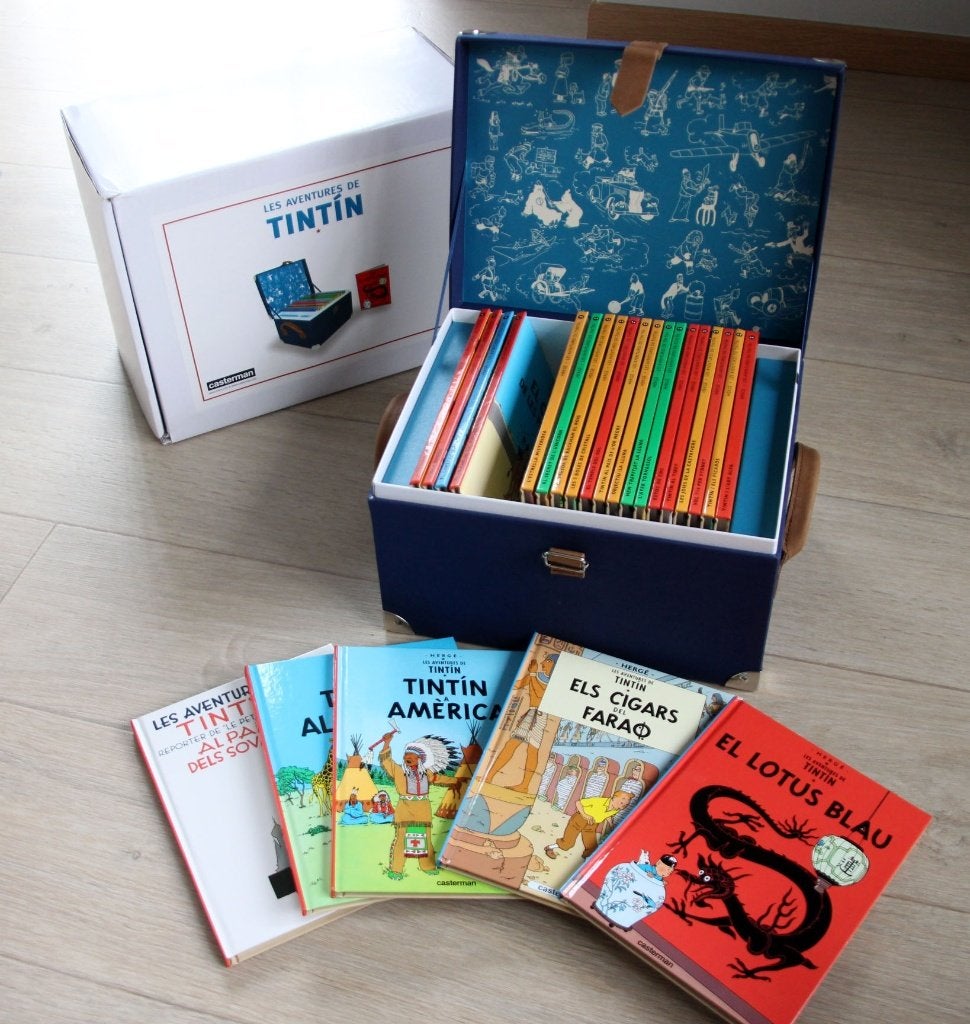 Coffret de collection 24 albums Tintin Tintin Hergé Nouveau!, Collections, Enlèvement ou Envoi, Tintin, Neuf