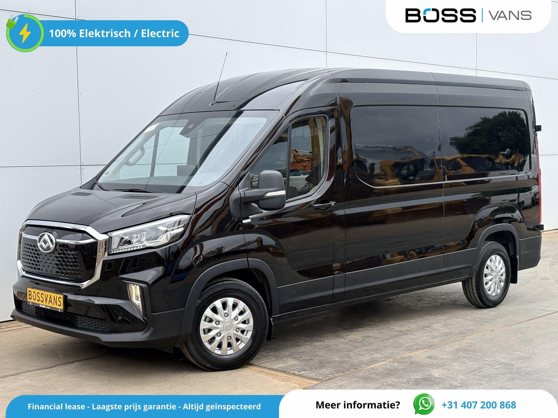 Maxus eDeliver 9 72kWh 204PK NIEUW! 288km WLTP L3H2 Apple Ca, Autos, Camionnettes & Utilitaires, Achat, 750 kg, Entreprise, 3 places
