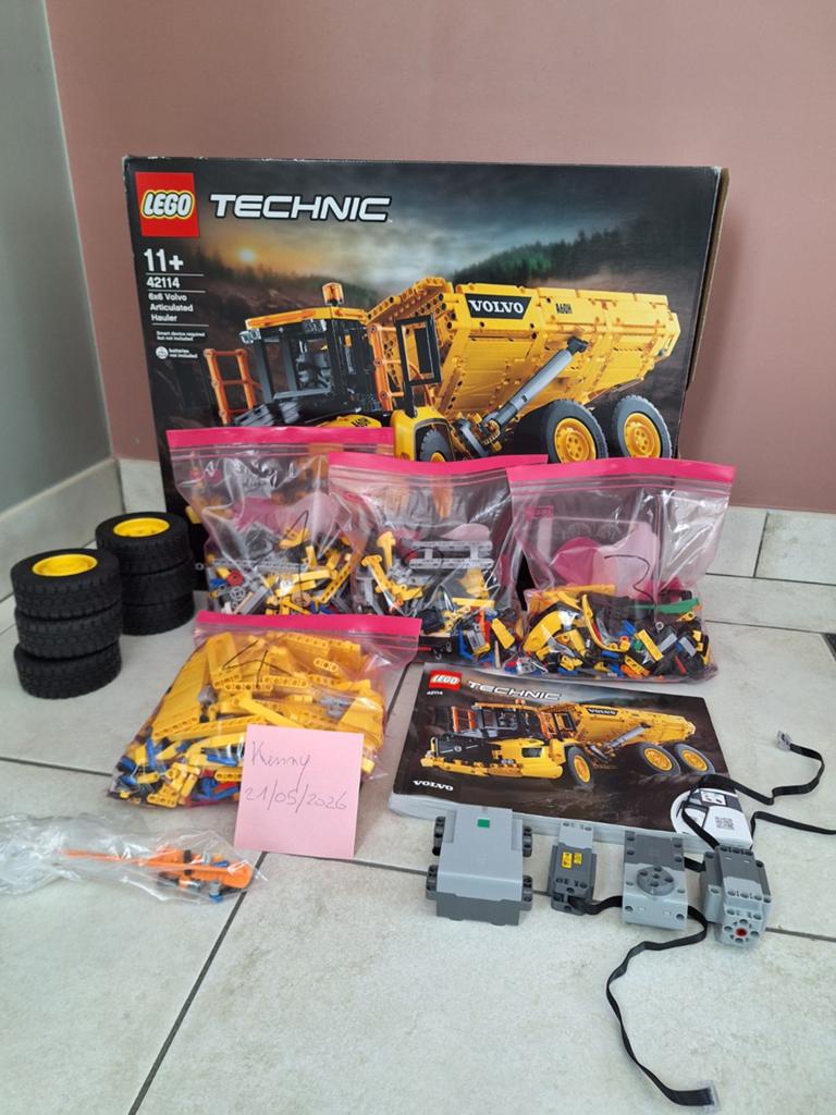 Lego 42114 volvo 6x6, Ophalen, Lego