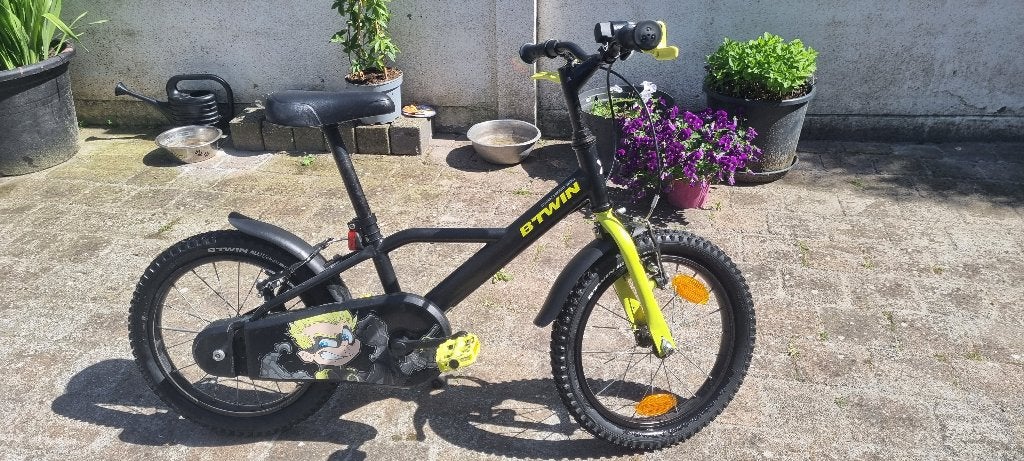 Kinder fiets, Ophalen, Zo goed als nieuw, 16 tot 20 inch, B'twin