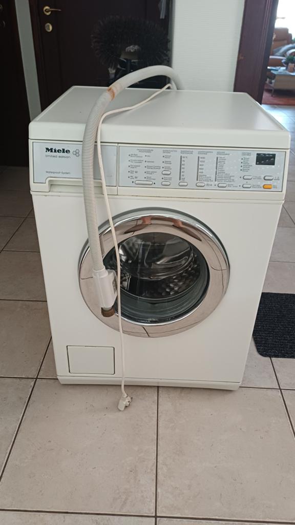 Wasmachine Miele, Ophalen
