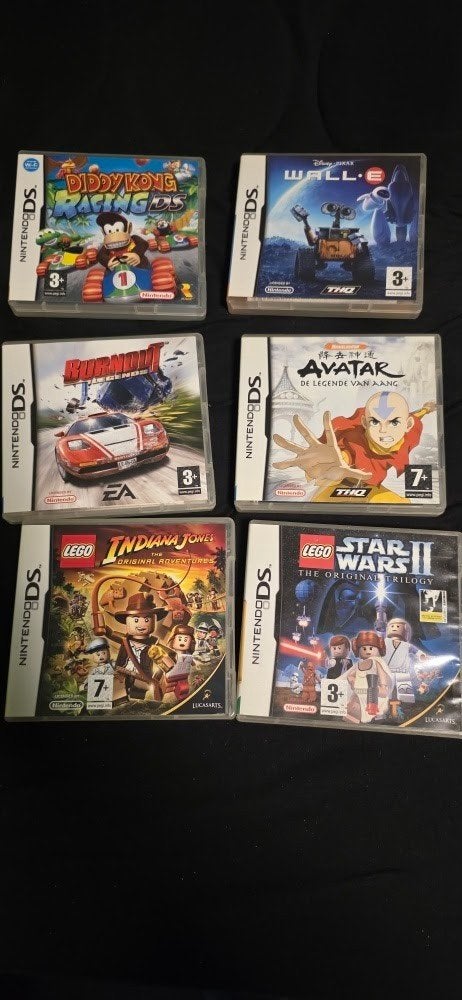 Nintendo DS Games Bundel 6 games, Enlèvement, Comme neuf, Autres genres