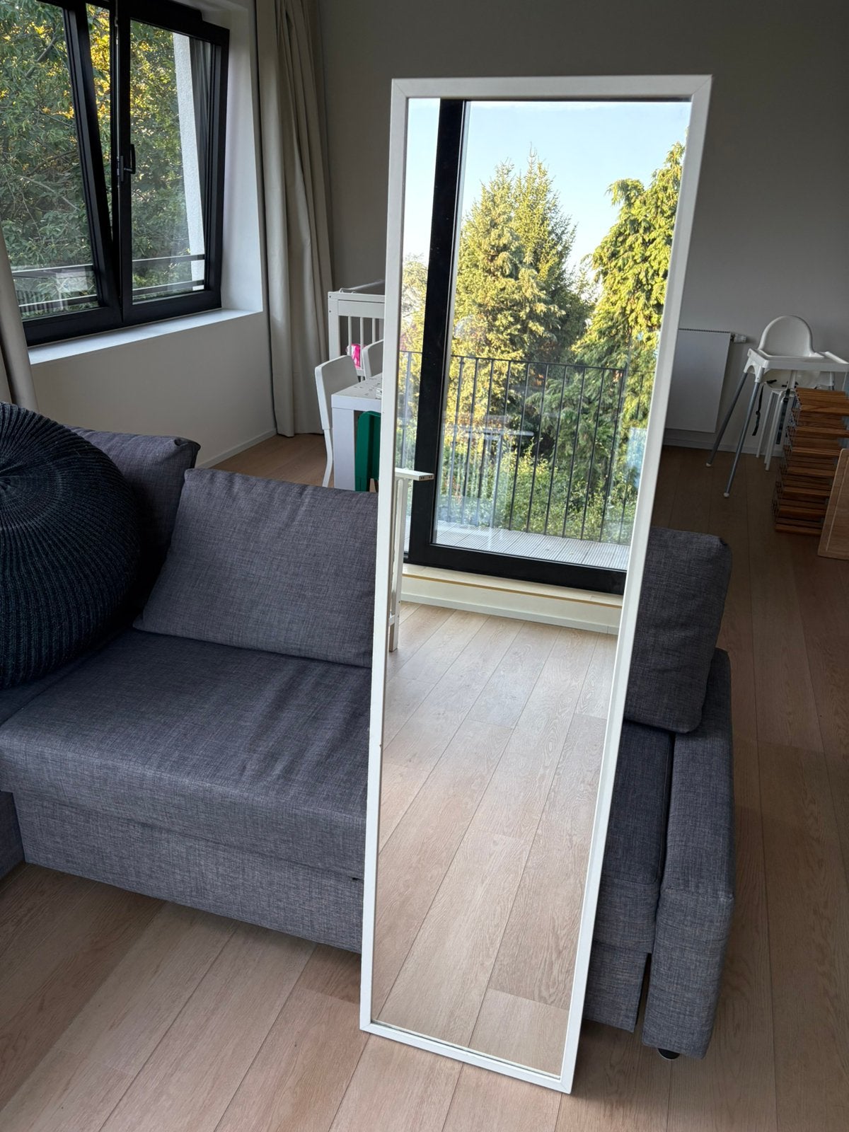 Miroir / mirror IKEA STAVE, Maison & Meubles, Enlèvement, Utilisé