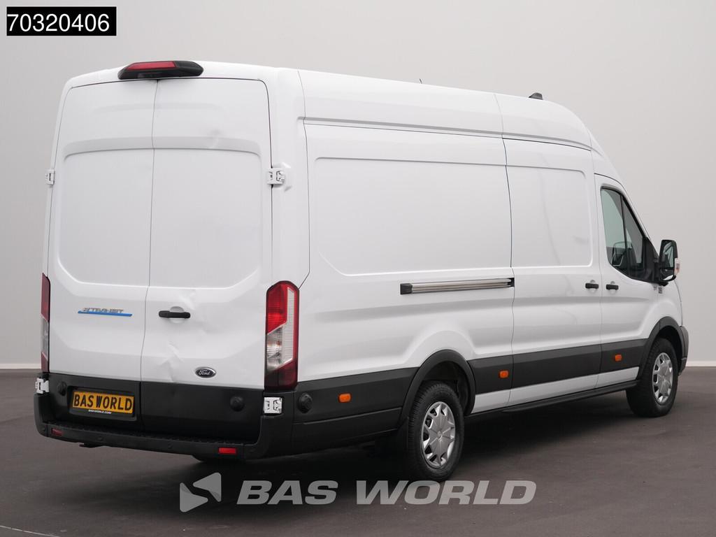 Ford Transit 185pk Elektrisch 68kWh 317km WLTP L4H3 Hoog Dak, Auto's, Bestelwagens en Lichte vracht, Automaat, Stof, Gebruikt