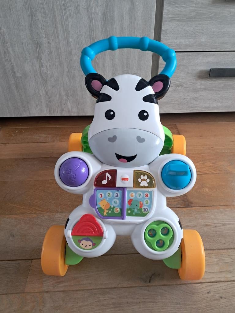 Muzikale looprekje van Fisher-Price, Ophalen, Zo goed als nieuw, Speelkleed, Met licht
