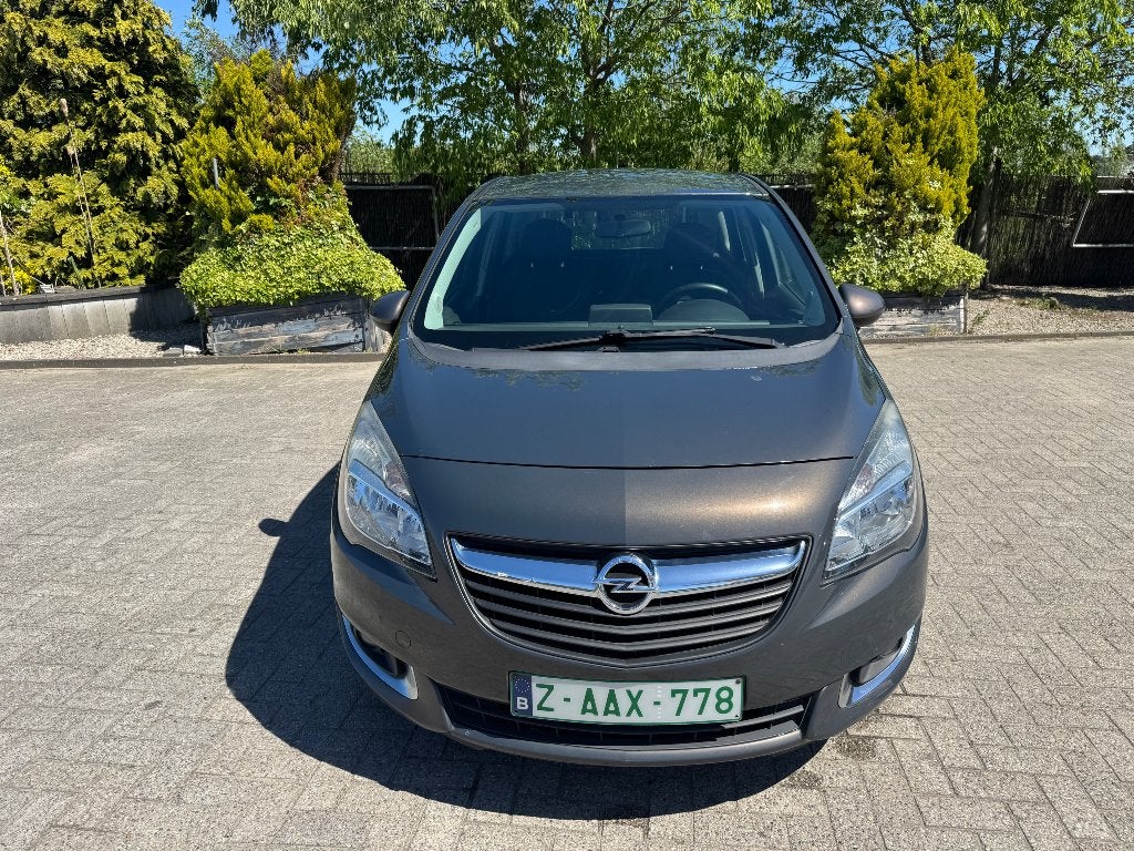 Opel Meriva 1.4 Benzine Automaat van 2016, Autos, Opel, Argent ou Gris, Achat, Isofix, Euro 6