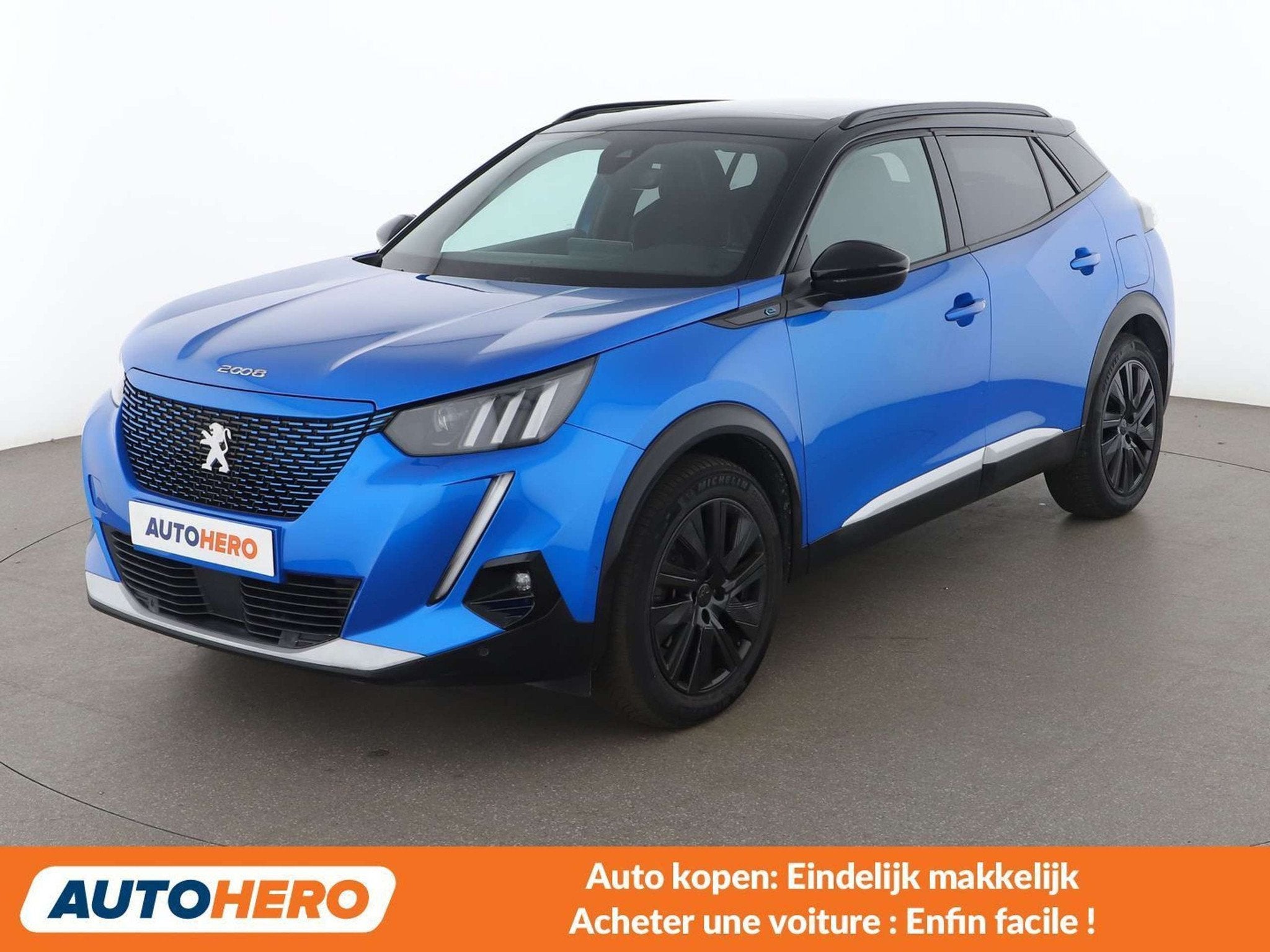 Peugeot e-2008 electric drive 100 kW GT Pack (bj 2022), Auto's, Sportstoelen, Gebruikt, Zwart, https://public.car-pass.be/vhr/fbd977b4-7c47-4709-ac7f-6ac7e5bb06f6