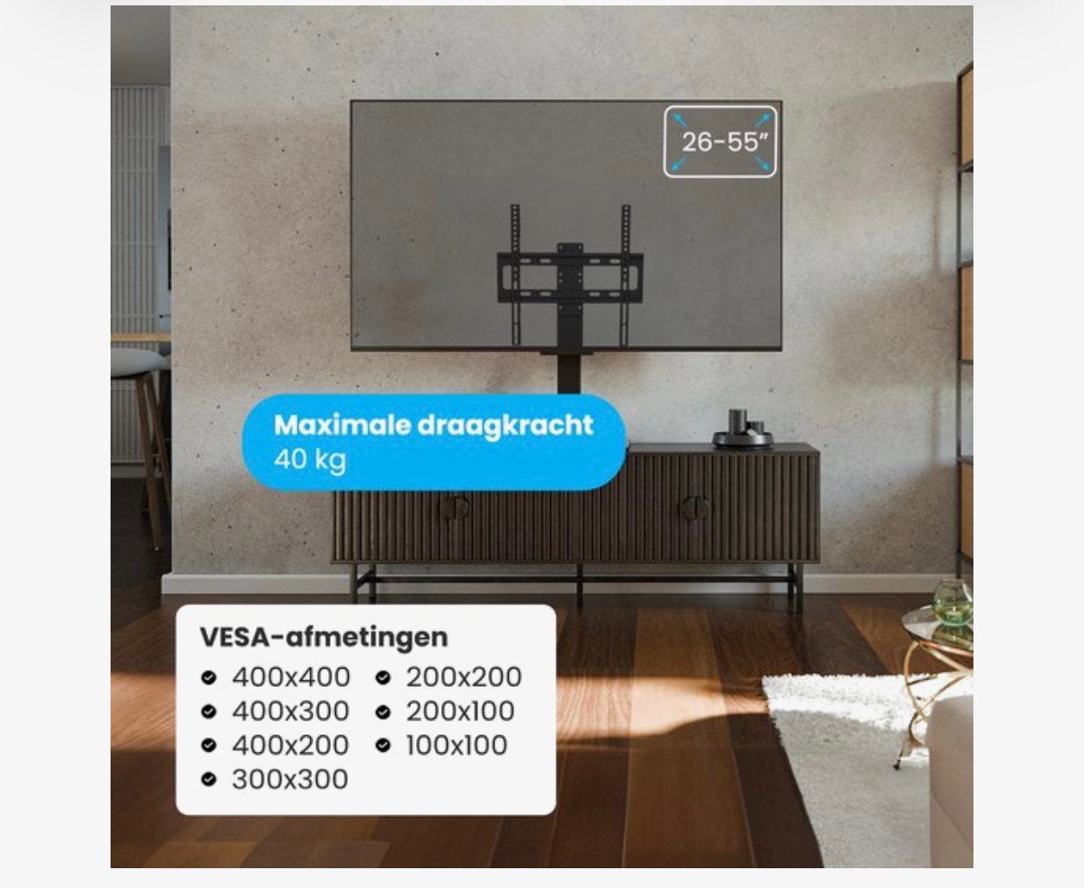 Meuble TV/support TV universel, TV, Hi-fi & Vidéo, Enlèvement, Comme neuf