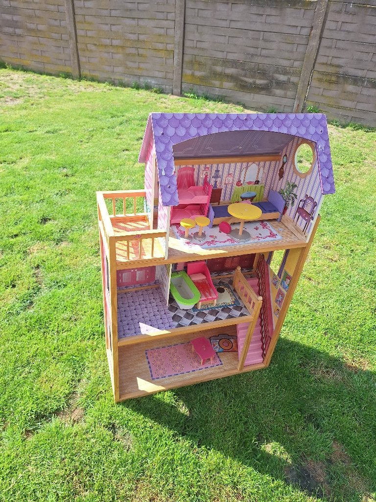 Poppenhuis, Kinderen en Baby's, Ophalen, Gebruikt, Poppenhuis
