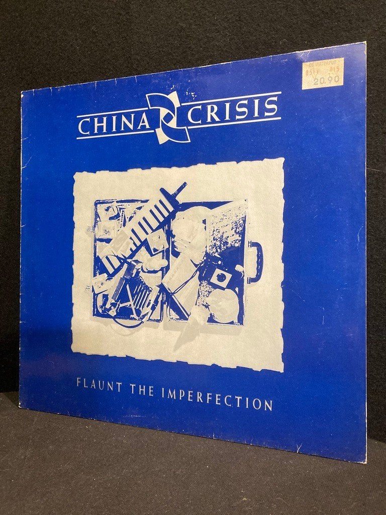 CHINA CRISIS "Flaunt The Imperfection" LP, LP, Gebruikt, Pop, Originele persing