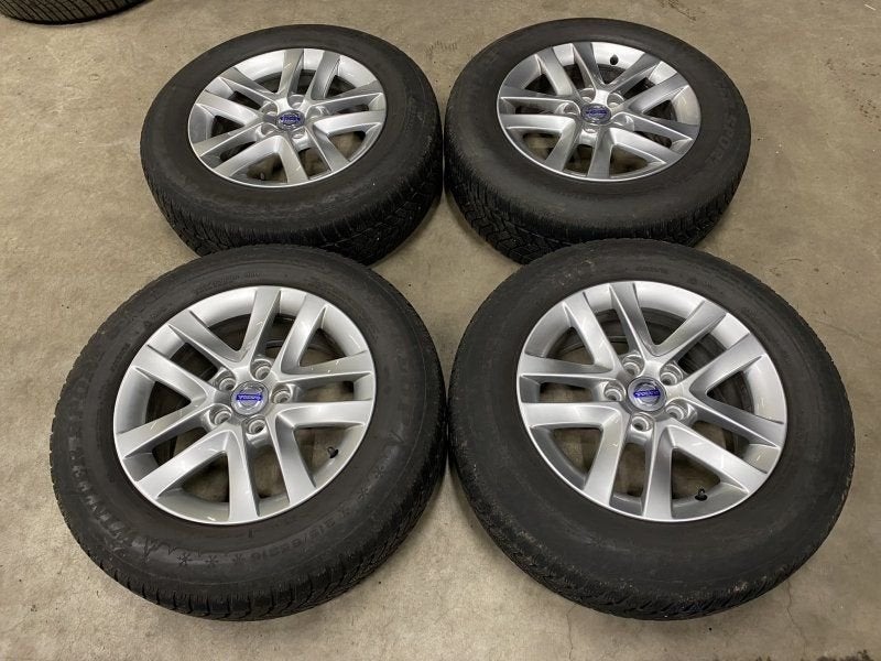 16 inch originele winterset Volvo V60 V70 215 65 16  5x108 6, Auto-onderdelen, -, Banden en Velgen, -, Gebruikt