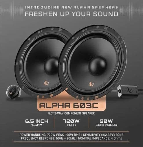 Infinity Alpha 603C - 16 CM - Infinity - 90 watt RMS - 2-Weg, Auto diversen