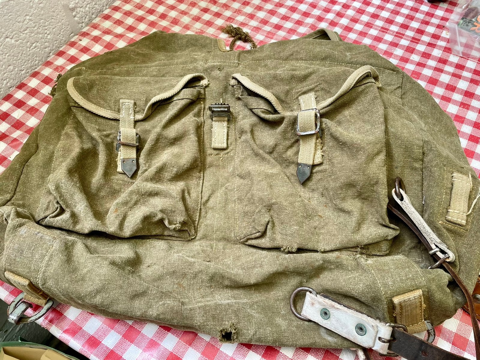 Sac a dos allemand ww2 seconde guerre troupe de montagne, Collections, Enlèvement ou Envoi, Armée de terre