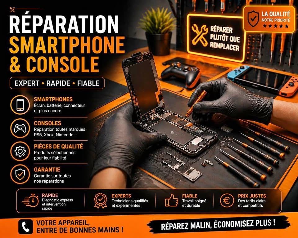 Réparation écran iPhone 7 à 17 Pro Max + Devis gratuit + Gar, Enlèvement, Neuf, IPhone SE (2022)