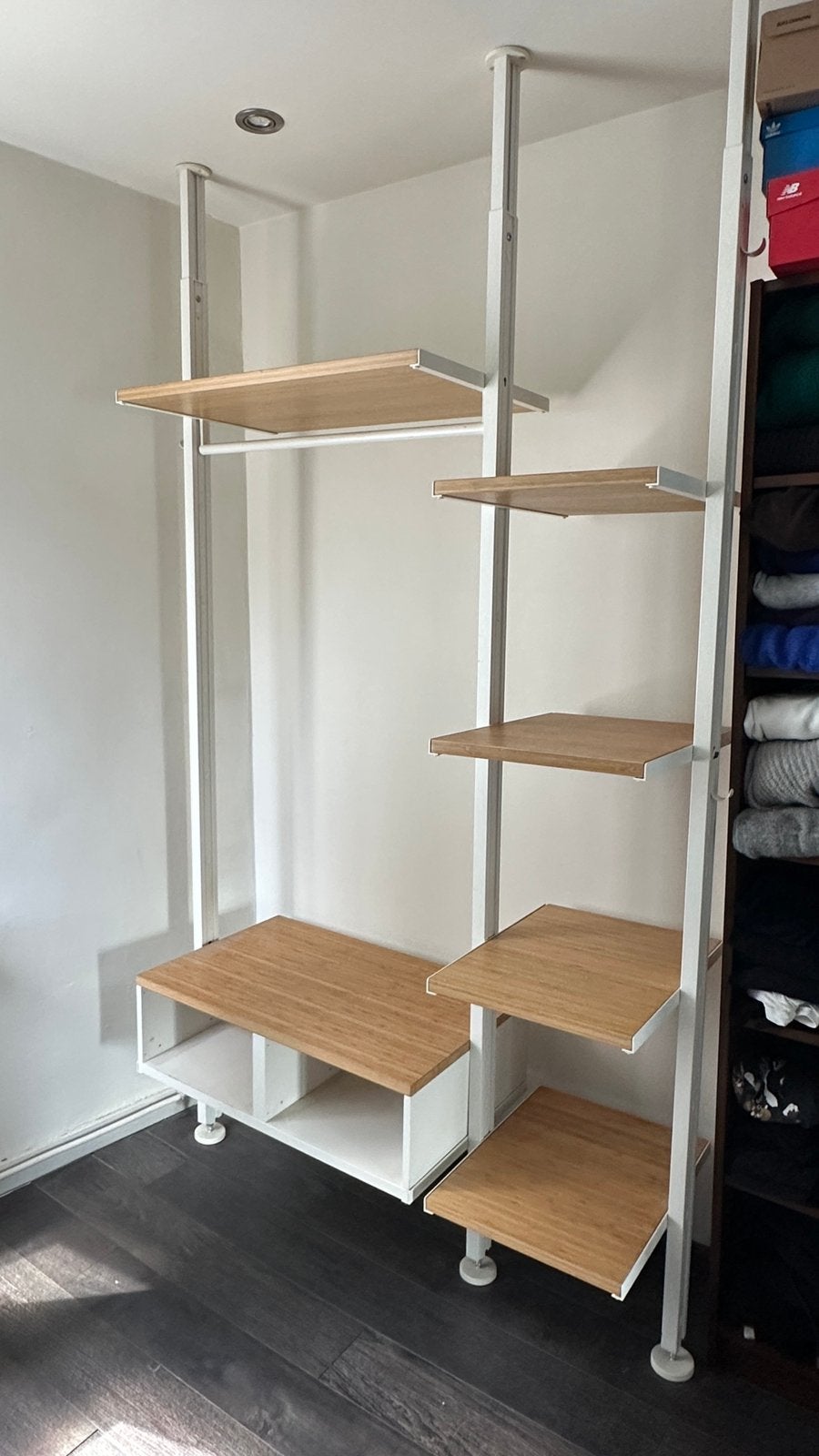 Ikea elvarli kast dressing, Huis en Inrichting, Kasten | Kleerkasten, Ophalen, Gebruikt, 100 tot 150 cm, 200 cm of meer