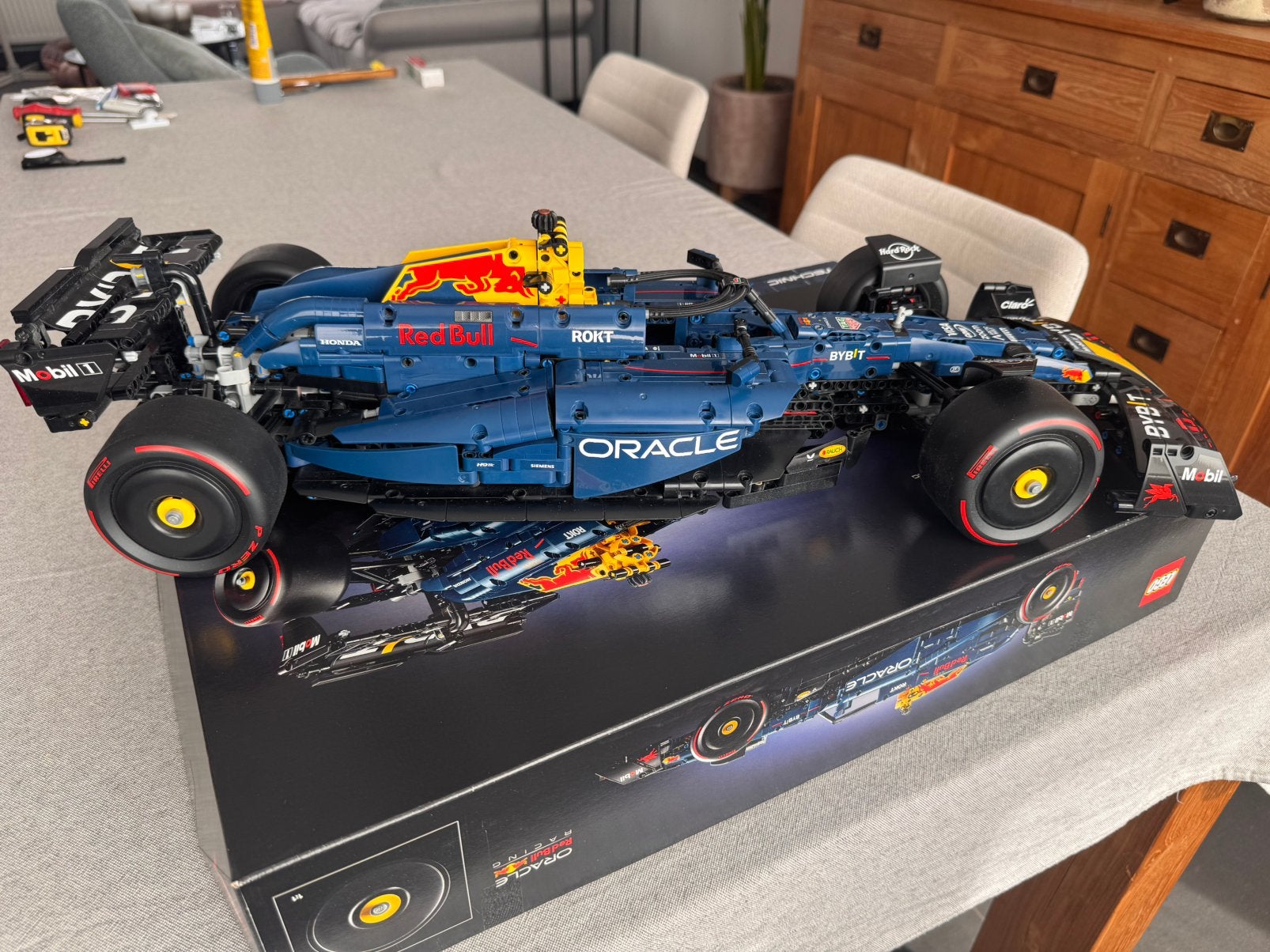 Lego auto red bull, Hobby en Vrije tijd, Ophalen, Zo goed als nieuw, Auto