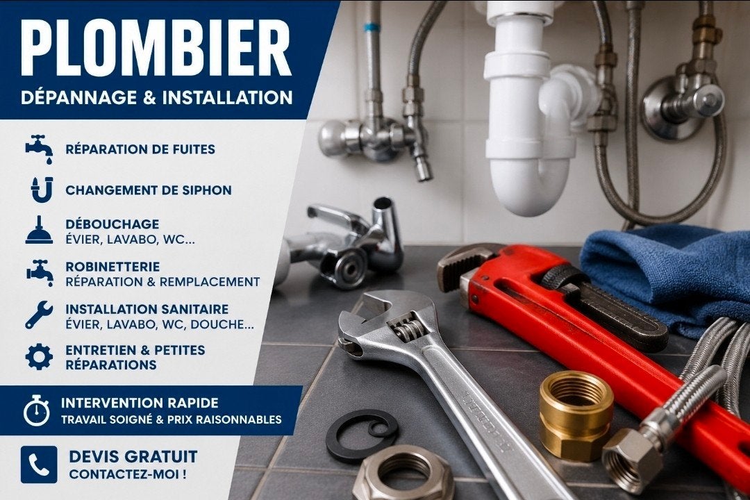 plombier, Services & Professionnels, Plombiers & Installateurs, Installation