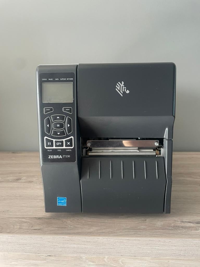 Zebra ZT230 Label printer, Computers en Software, Labelprinters, Gebruikt, Ophalen of Verzenden, Zebra technologies belgium, Zebra