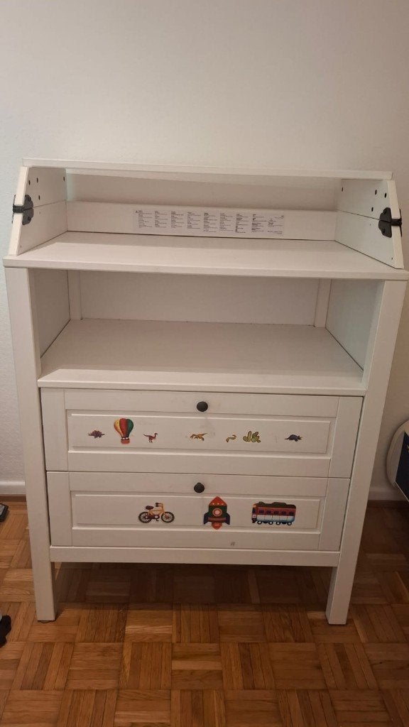 Table à langer/commode Sundvik IKEA, Ophalen, Zo goed als nieuw