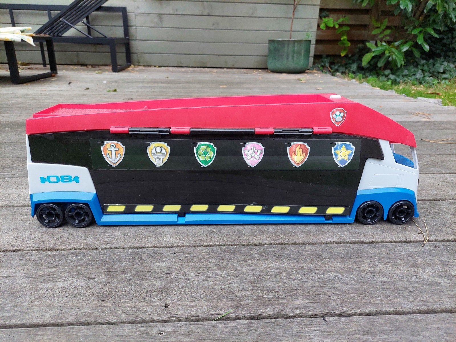 Paw patroller en voertuigen, Ophalen