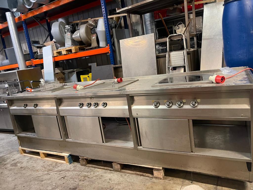 Horeca keuken, Ophalen