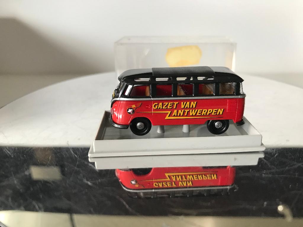 GAZET VAN ANTWERPEN - VOLKSWAGEN - VW T1 - BREKINA - 1:87, Verzenden, Nieuw, Bus of Vrachtwagen, Brekina